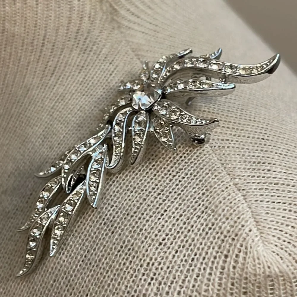 Vintage Sarah Coventry Evening Accent Rhinestone Coventry Brooch Pin